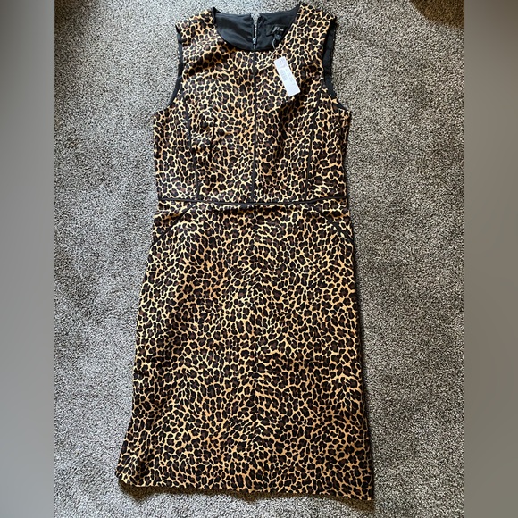 J crew sheath dress in bi stretch cotton - Picture 2 of 5